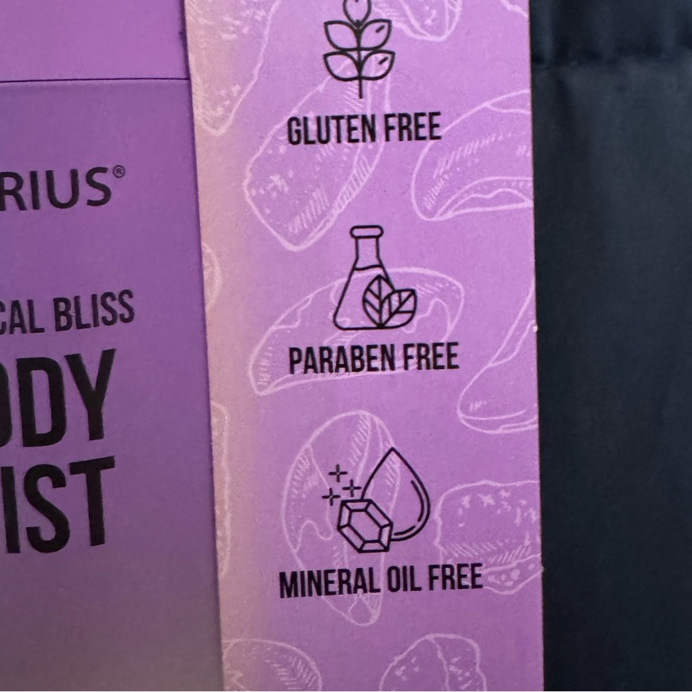 Nutrius Body Mist - pkg of 3: Berry, Coco & Botanical Bliss - Picture 6 of 11